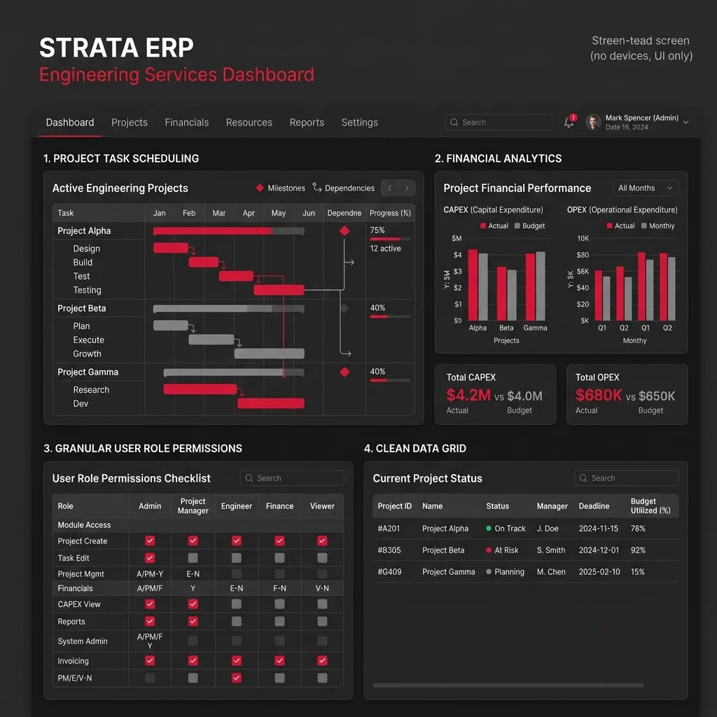 Creative Engineering Limited SRS Mockup